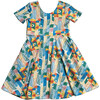 Journey kids' dress, Parrots - Dresses - 1 - thumbnail