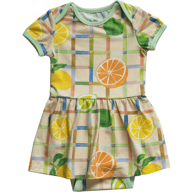 Charlie baby dress, Citrus