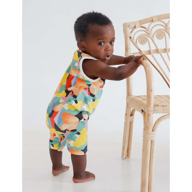 Cleo baby romper shorts, Sun