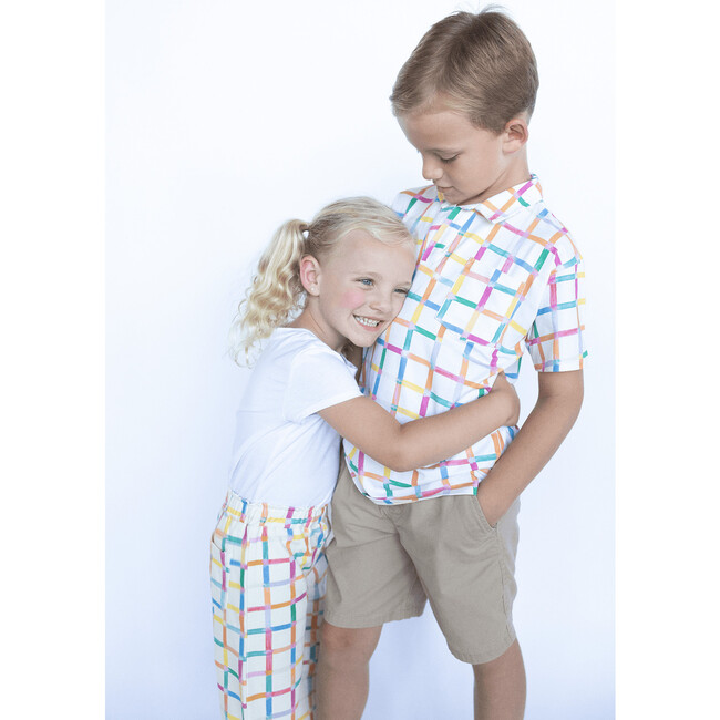 Sloan baby's & kids' short sleeves polo shirt, Grids - Polo Shirts - 3