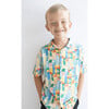 Cory baby's & kids' short sleeves button down collar shirt, Parrots - Button Downs - 3