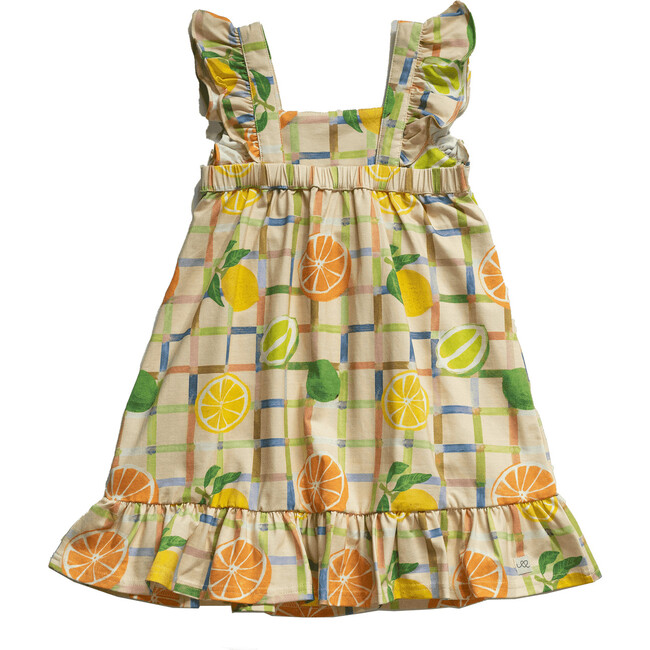 Avery kids' sleeveless dress, Citrus - Dresses - 4