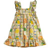 Avery kids' sleeveless dress, Citrus - Dresses - 4
