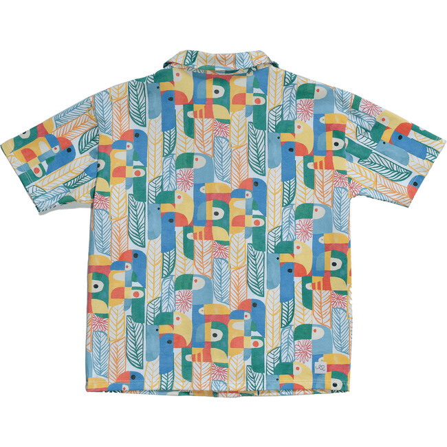 Cory baby's & kids' short sleeves button down collar shirt, Parrots - Button Downs - 6