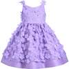 Lago Floral Dress, Purple - Dresses - 1 - thumbnail