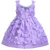 Lago Floral Dress, Purple - Dresses - 2
