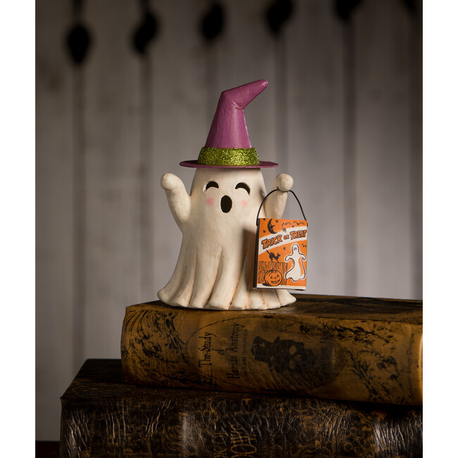 Witchy Ghost With Treat Bag - Accents - 3