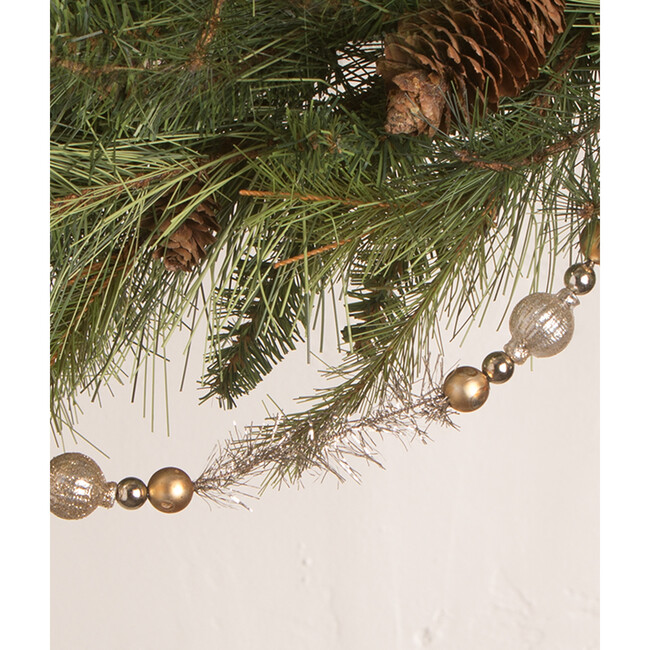 Silver And Gold Bead Garland - Garlands - 2