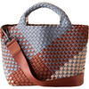 Women's St. Barths Small Handwoven Tote Graphic Geo, Taos - OS - Bags - 1 - thumbnail