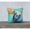 Velveteen Mommy & Baby Seal Pillow 18x18, Turquoise - Decorative Pillows - 2
