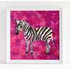 Zebra Print 11x14 Horizontal Frame, Pink - Wall Décor - 3