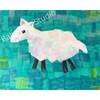 Sheep Print 8x10 Horizontal Frame, Turquoise - Wall Décor - 3