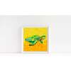 Sea Turtle Print 8x10 Horizontal Frame, Yellow - Wall Décor - 3