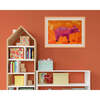 Pig Print 8x10 Horizontal Frame, Pink - Wall Décor - 2