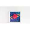 Ringed Planet Print 8x10 Horizontal Frame, Red - Wall Décor - 2
