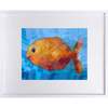 Goldfish Print 8x10 Horizontal Frame, Yellow - Wall Décor - 1 - thumbnail