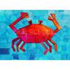 Cute Red Crab Print 8x10 Horizontal Frame, Red - Wall Décor - 2