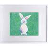 Bunny Print 11x14 Horizontal Frame, White - Wall Décor - 1 - thumbnail