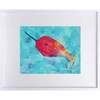 Adorable Narwhal Print 11x14 Horizontal Frame, Pink - Wall Décor - 1 - thumbnail
