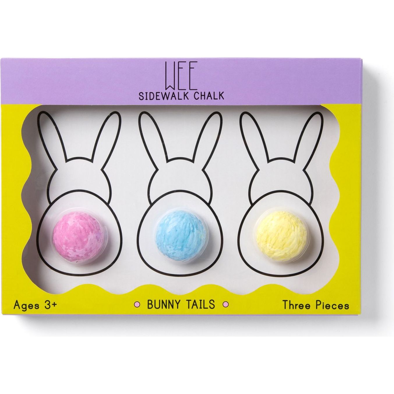 Bunny Tails Sidewalk Chalk - Bubbles/Chalk - 1