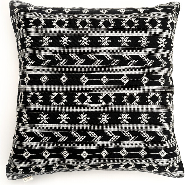 Nimmit Black Aztec Print Pillow Cover