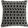 Nimmit Black Aztec Print Pillow Cover - Decorative Pillows - 1 - thumbnail