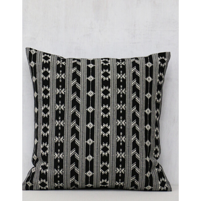 Nimmit Black Aztec Print Pillow Cover - Decorative Pillows - 3