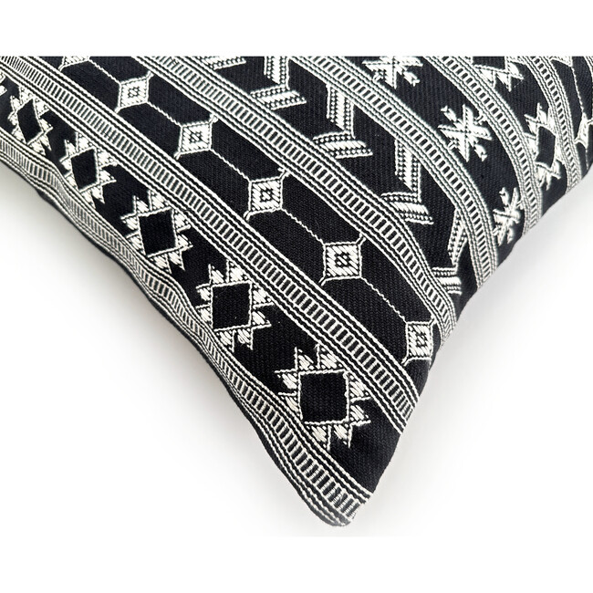 Nimmit Black Aztec Print Pillow Cover - Decorative Pillows - 4