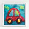 Car Print 11x14 Horizontal Frame, Red - Wall Décor - 3