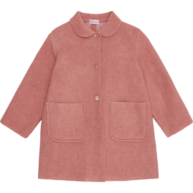 Henrietta Wool Coat, Pink