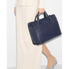 Women's Medium Woven Box Tote, Dawn - Bags - 2