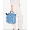 Women's Pickleball Tote, Cornflower Blue & Pebble Liquid - Bags - 5