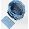 Women's Doubles Tennis Convertible Backpack, Cornflower Blue & Pebble Liquid - Backpacks - 4