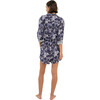 Women's Raya Short, Navy Jungle - Shorts - 2