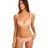 Women's Jessa Floral Print Bikini Bottom, Orange - Two Pieces - 2