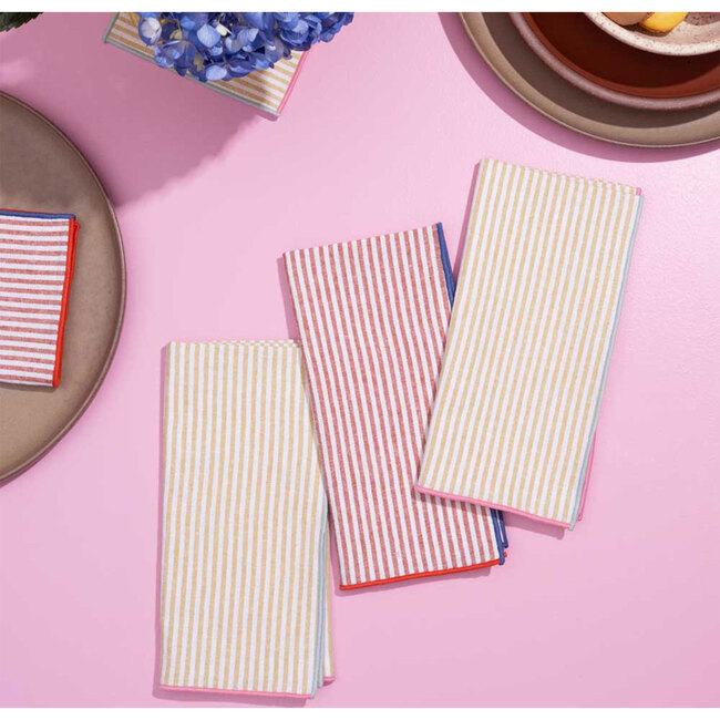 Carnival Stripe Napkin, Set of 4 - Tableware - 3