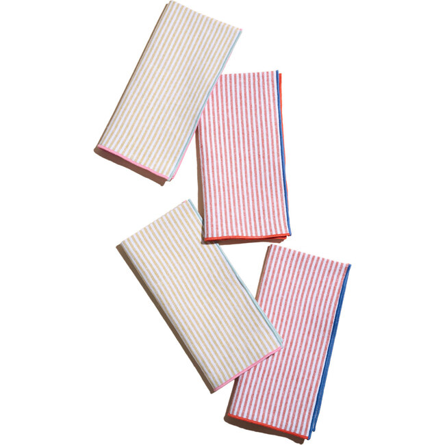 Carnival Stripe Napkin, Set of 4 - Tableware - 7
