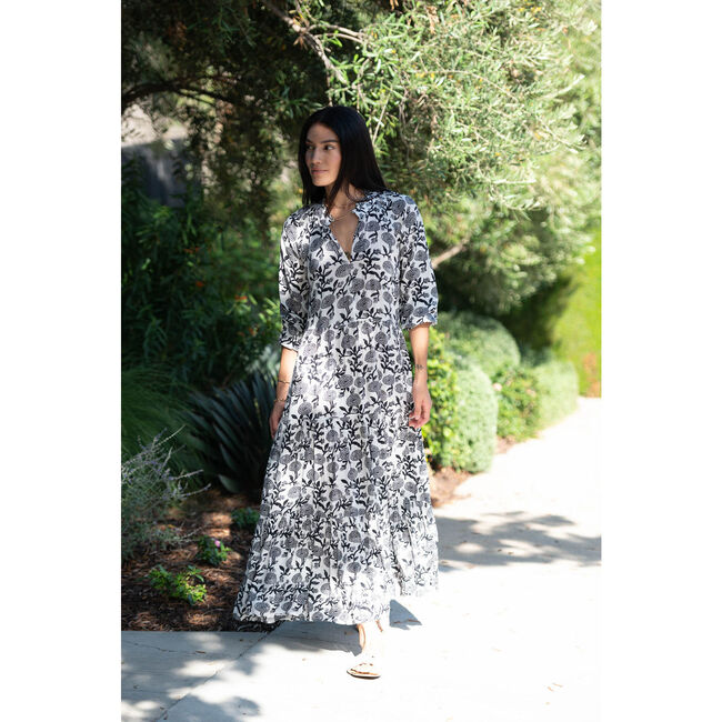 Women's Sienna The Palm Springs Print Maxi Dress, Multicolors - Dresses - 2