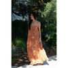Women's Rio The Burnt Flowers Print Maxi Dress, Multicolors - Dresses - 2
