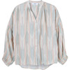 Women's Catherine Vintage The Desert Print Top, Multicolors - Blouses - 1 - thumbnail
