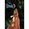Women's Rio The Burnt Flowers Print Maxi Dress, Multicolors - Dresses - 3