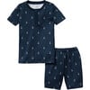 Snug Fit Short Set, Portsmouth Anchors - Pajamas - 1 - thumbnail