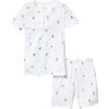 Snug Fit Short Set, Bateau - Pajamas - 1 - thumbnail