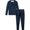 Snug Fit Pajama Set, Portsmouth Anchors - Pajamas - 1 - thumbnail