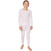 Snug Fit Pajama Set, Whales - Pajamas - 3