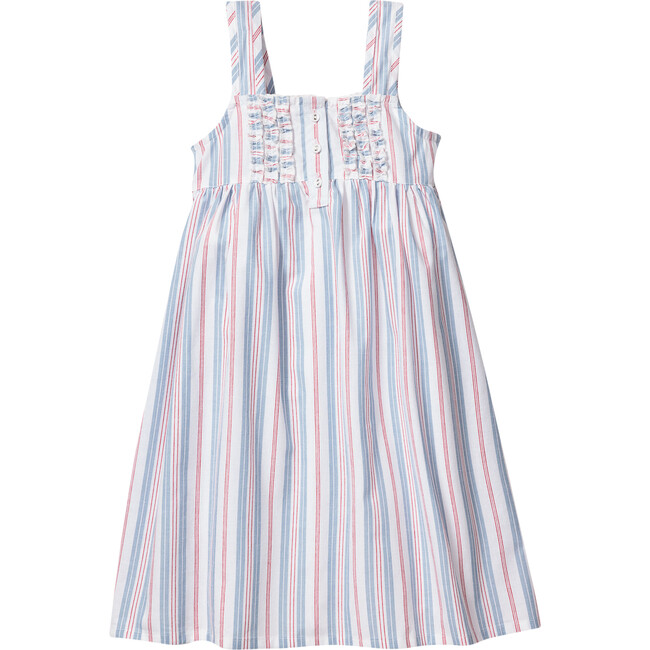 Charlotte Nightgown, Vintage French Stripes