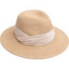 Women's Courtney Packable Fedora, Sand - Hats - 1 - thumbnail