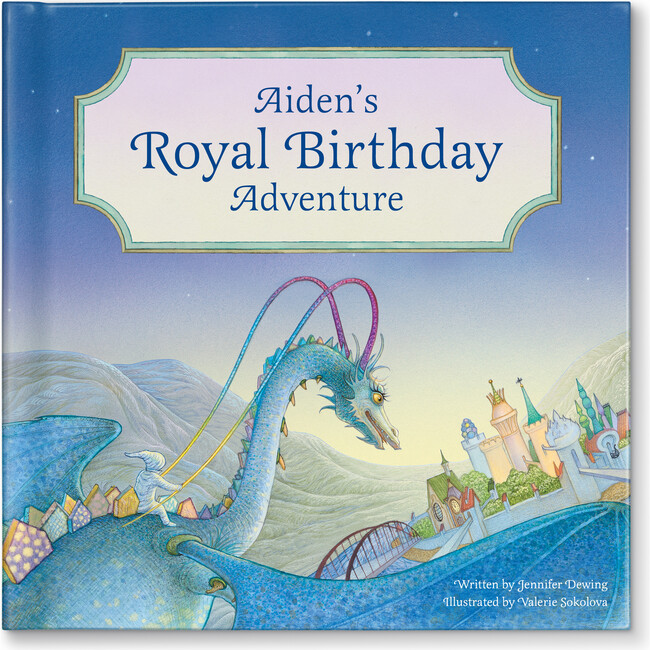 Royal Birthday Dragon Adventure Personalized Book