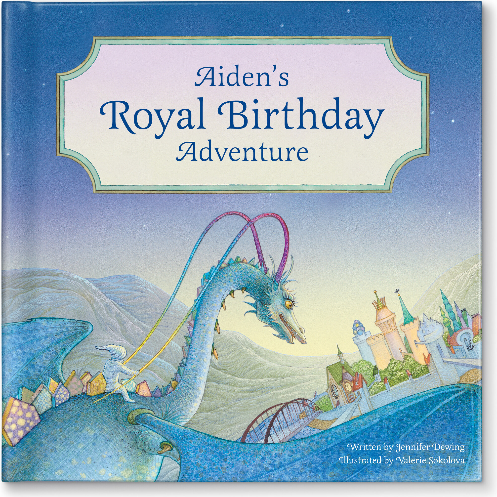 Royal Birthday Dragon Adventure Personalized Book - Books - 1