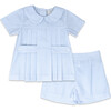 Andrew Windowpane Short Set, Woodford Blue - Mixed Apparel Set - 1 - thumbnail